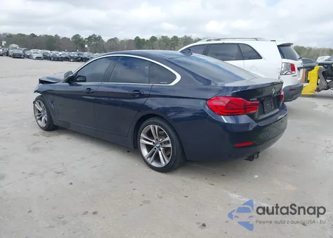 2019 BMW 430I Gran Coupe from USA, damaged, VIN WBA4J1C58KBM16085